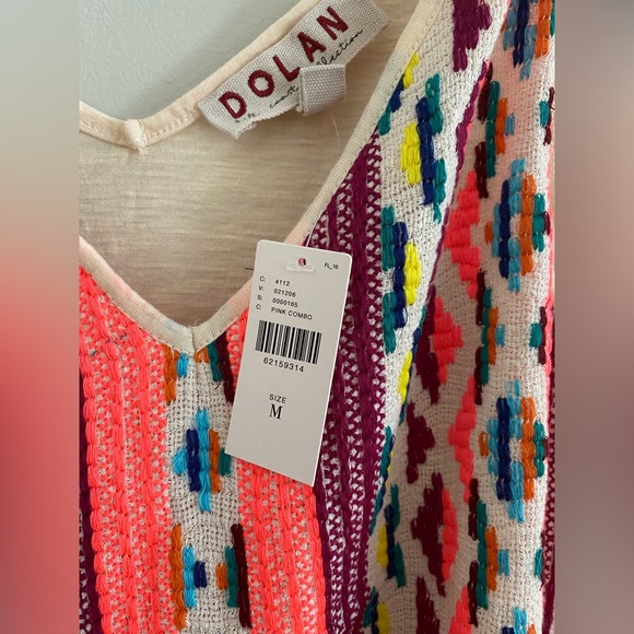 Anthropologie Embroidered V-Neck Tank - Picture 10 of 11